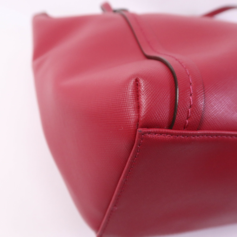 COACH 牛皮皮革Peyton Pocket Tote銀扣手挽袋-10