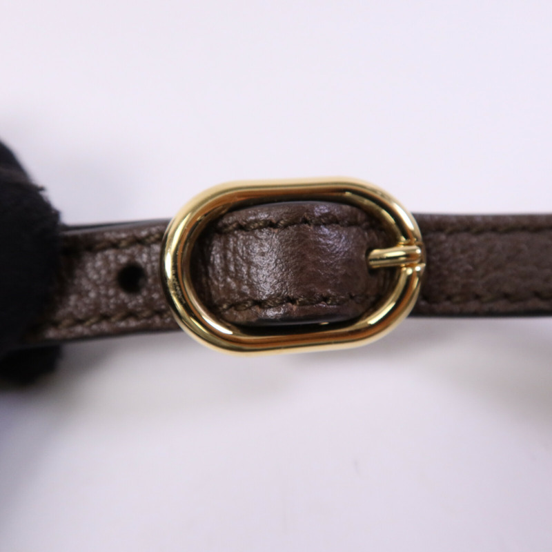 GUCCI 塗層帆布Ophidia GG Mini Bucket金扣肩背袋-6