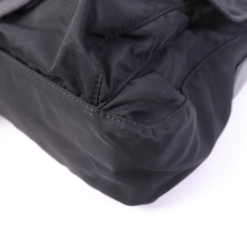 PRADA 尼龍Shoulder Bag銀扣肩背袋-7