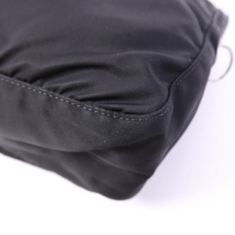 PRADA 尼龍Shoulder Bag銀扣肩背袋-9