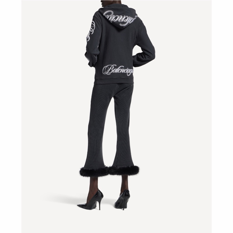 Balenciaga 男士 拉鍊連帽衛衣XXS XS S M L XL碼-3