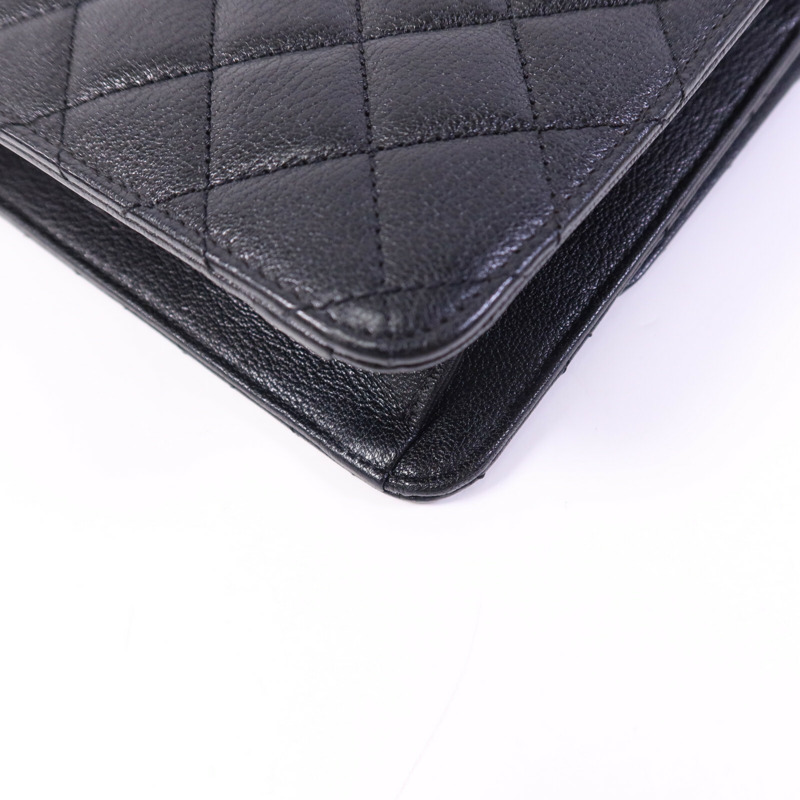 CHANEL 山羊皮皮革CC University Flap Bag鏈帶手挽肩背兩用袋-12