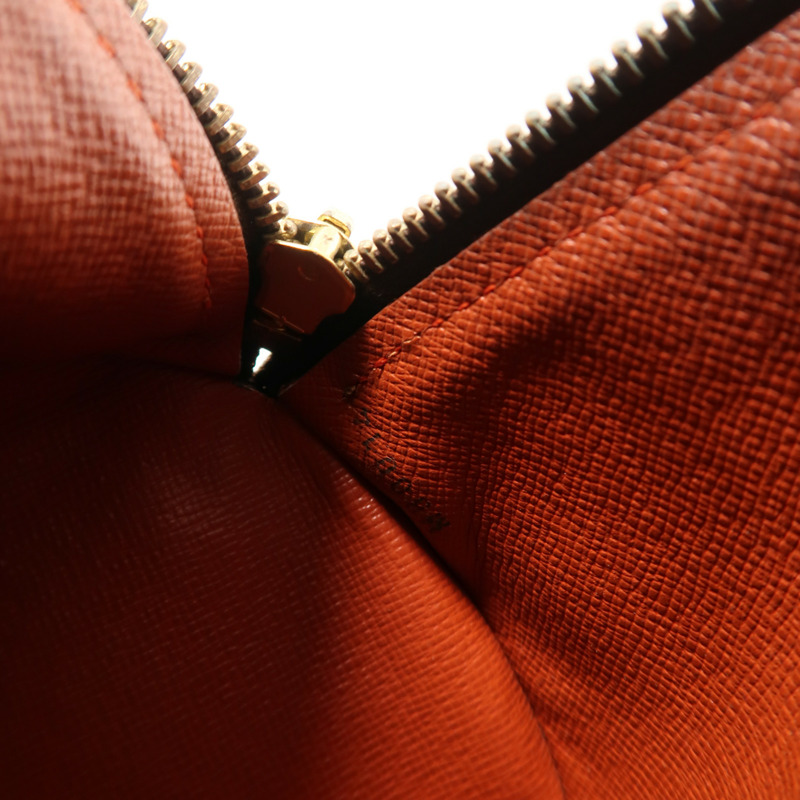 LOUIS VUITTON Damier Papillon 30金扣手挽袋-6