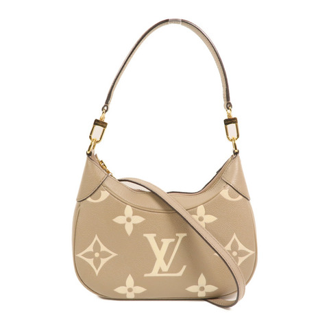LOUIS VUITTON Monogram Empreinte Bagatelle金扣手挽肩背兩用袋