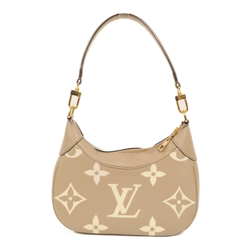LOUIS VUITTON Monogram Empreinte Bagatelle金扣手挽肩背兩用袋-1