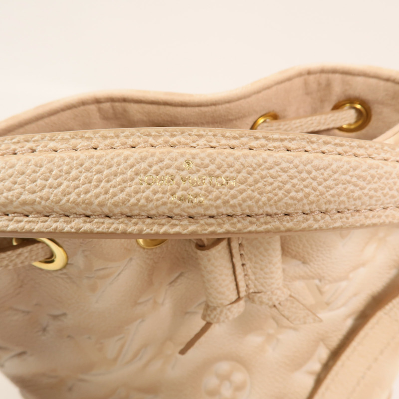 LOUIS VUITTON Monogram Empreinte Nano Noe金扣手挽肩背兩用袋-5