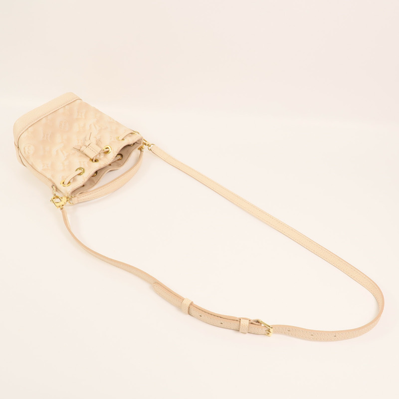 LOUIS VUITTON Monogram Empreinte Nano Noe金扣手挽肩背兩用袋-6