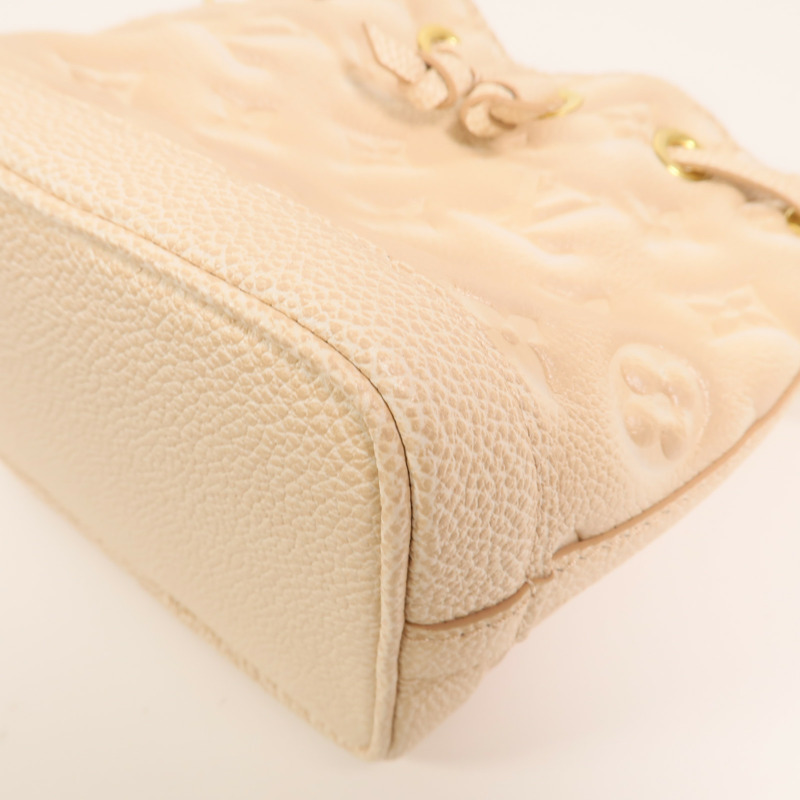 LOUIS VUITTON Monogram Empreinte Nano Noe金扣手挽肩背兩用袋-10