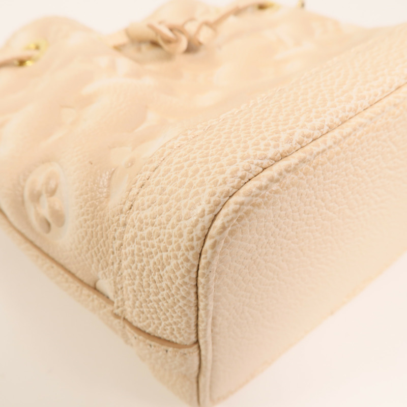 LOUIS VUITTON Monogram Empreinte Nano Noe金扣手挽肩背兩用袋-11