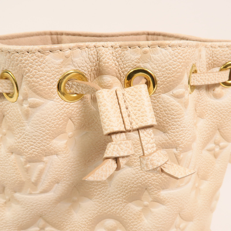 LOUIS VUITTON Monogram Empreinte Nano Noe金扣手挽肩背兩用袋-13