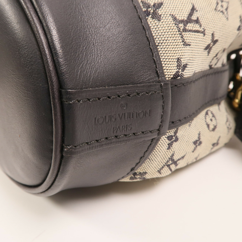 LOUIS VUITTON Monogram Mini/皮革Noelie金扣手挽袋-5