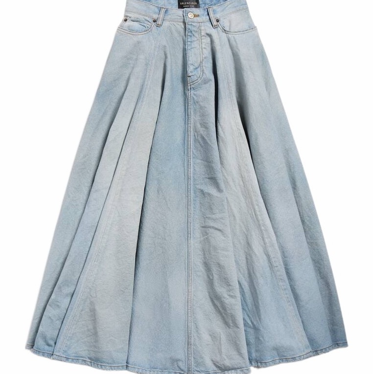 Balenciaga 女士 褶襇長裙36F FR-32 FR-34 FR-36 FR-38 FR-40碼-0