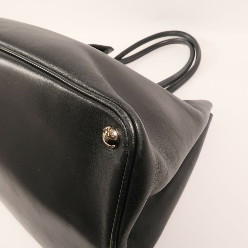 PRADA 牛皮皮革City Calf Tote銀扣手挽袋-9