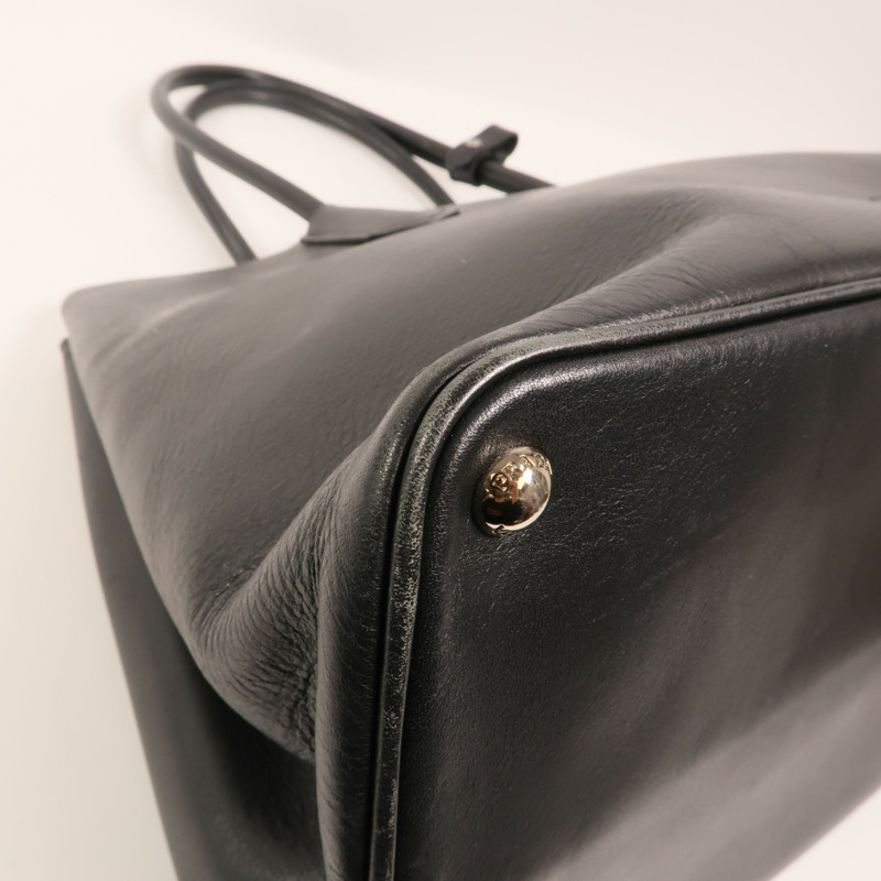 PRADA 牛皮皮革City Calf Tote銀扣手挽袋-12