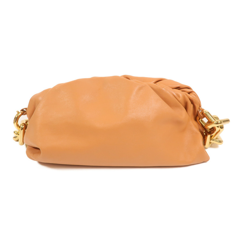 BOTTEGA VENETA 牛皮皮革Chain Shoulder Bag金扣鏈帶肩背袋-1
