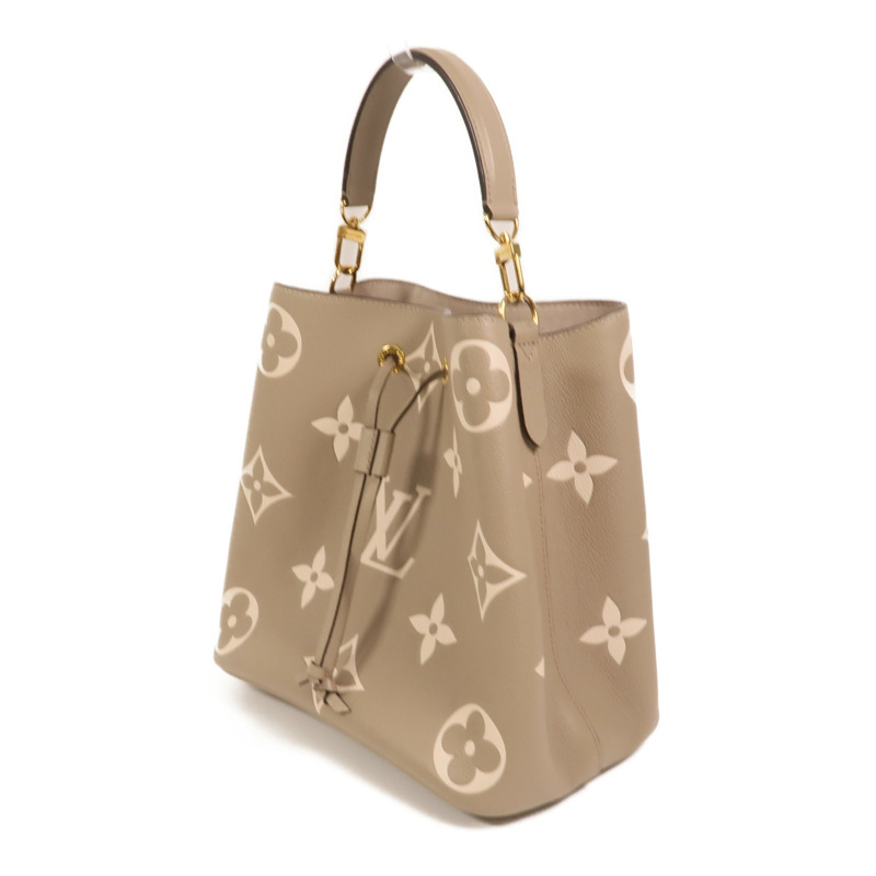 LOUIS VUITTON Monogram Empreinte NeoNoe MM金扣手挽肩背兩用袋-2