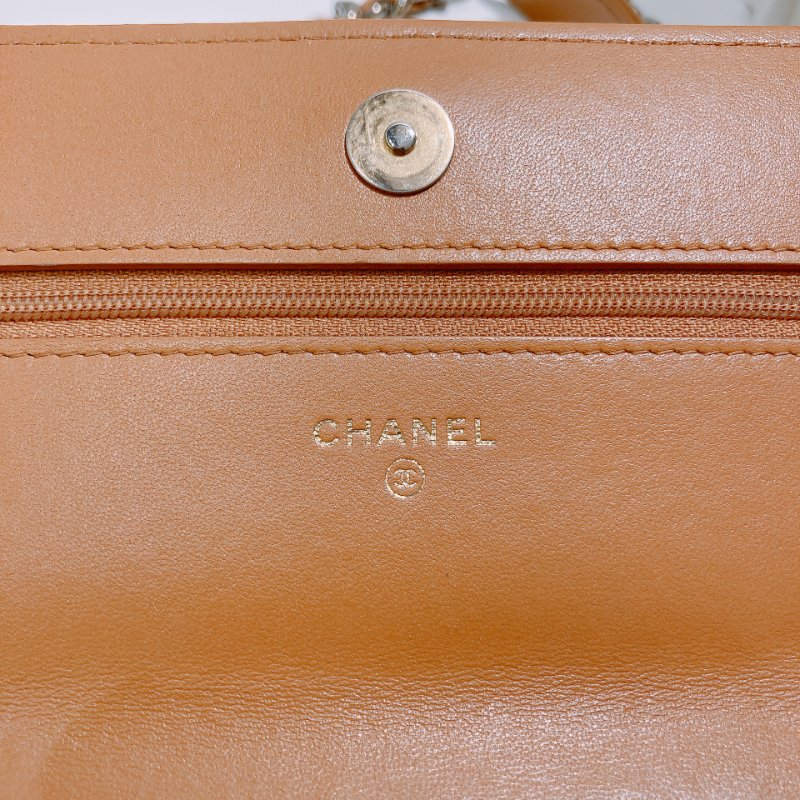 TW4752 Chanel 香奈兒 焦糖啡色小號包19 Wallet On Chain Caramel-11