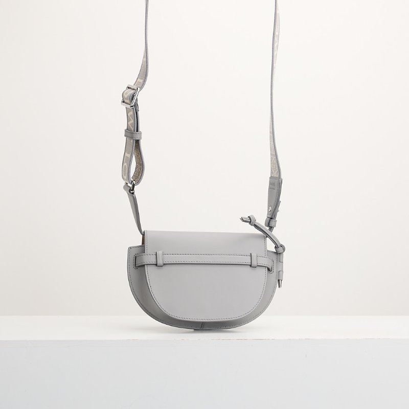 二手Loewe Gate mini 珍珠灰-2