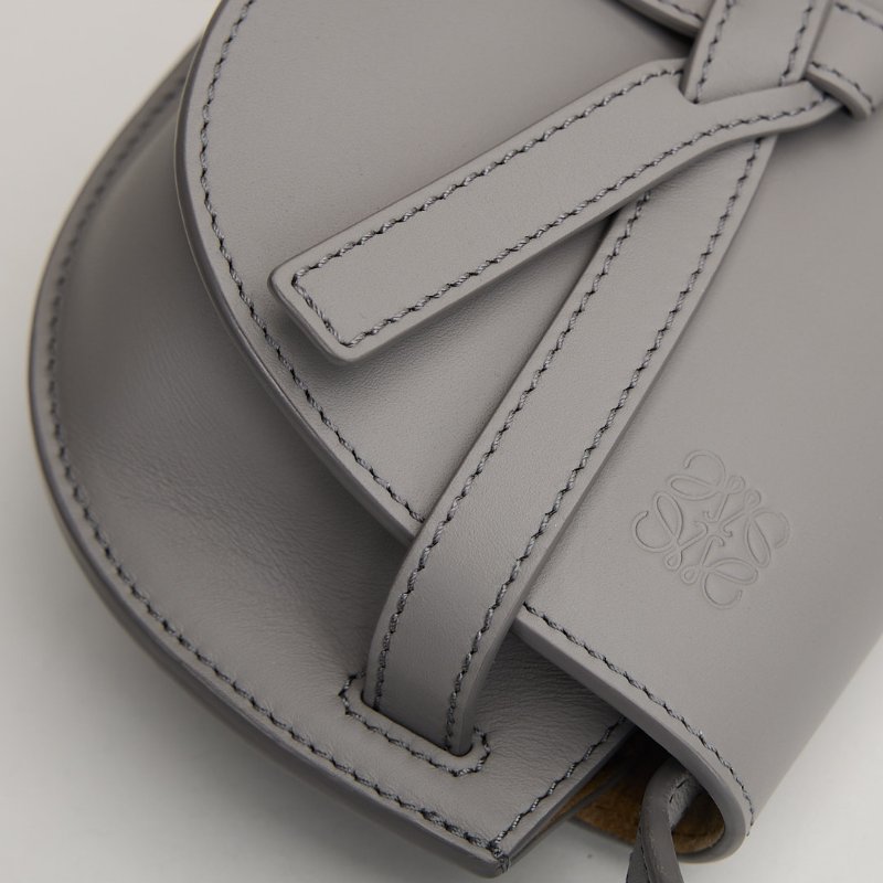 二手Loewe Gate mini 珍珠灰-5