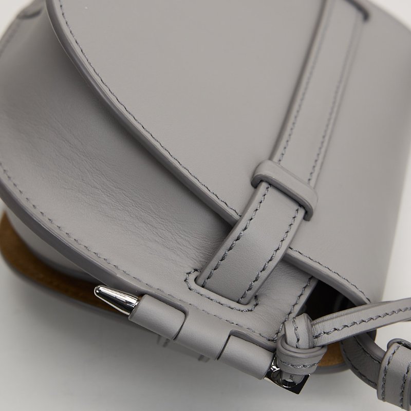 二手Loewe Gate mini 珍珠灰-8