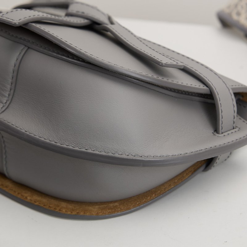 二手Loewe Gate mini 珍珠灰-9