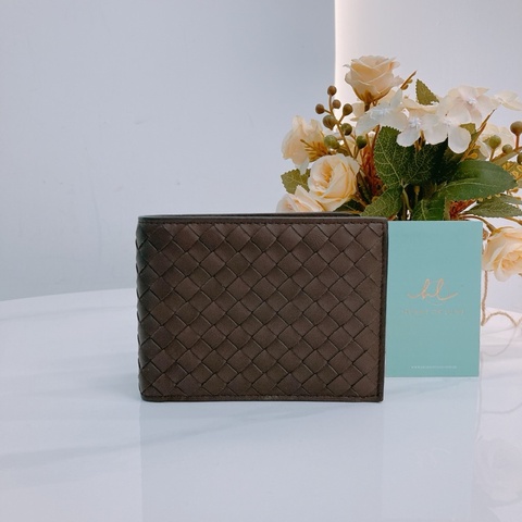 TW4745 BOTTEGA VENETA寶緹嘉經典編織紋兩摺銀包INTRECCIATO WALLET LAMBSKIN