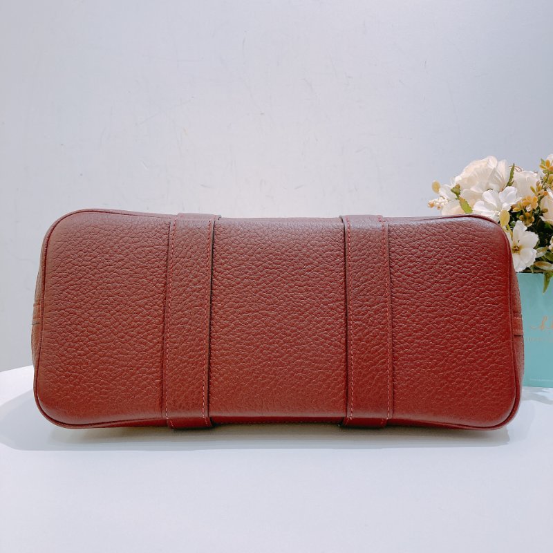 TW4753 Hermes  愛馬仕 愛馬仕紅拼帆布花園包 Party 30 Rouge H Canvas-5