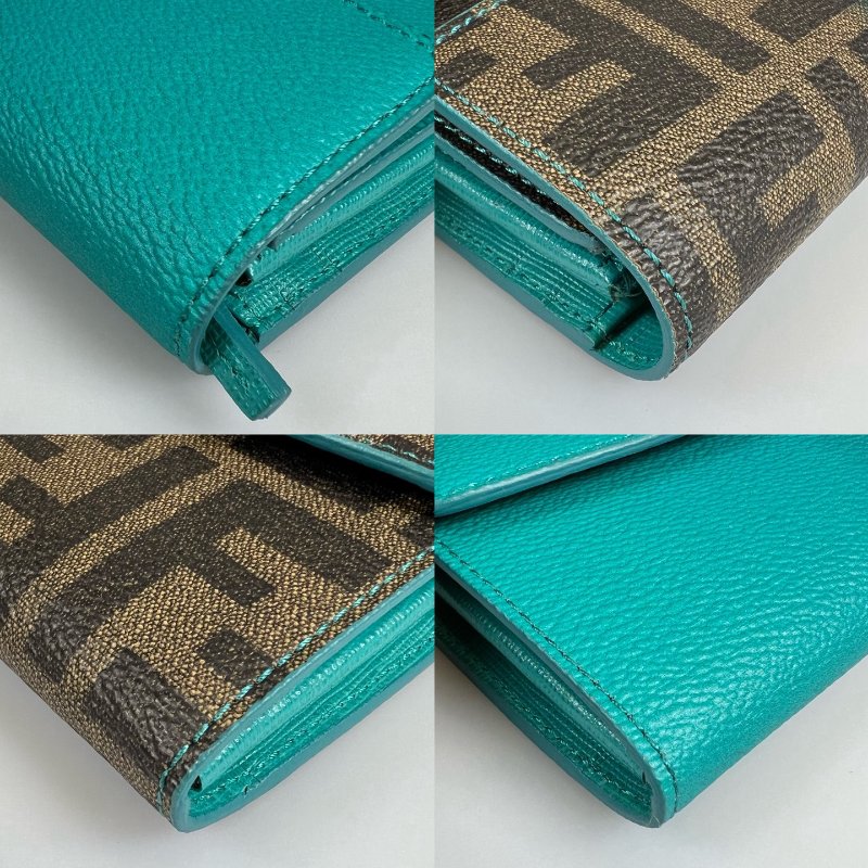 FENDI 8M0340 漸層掀蓋長夾-9