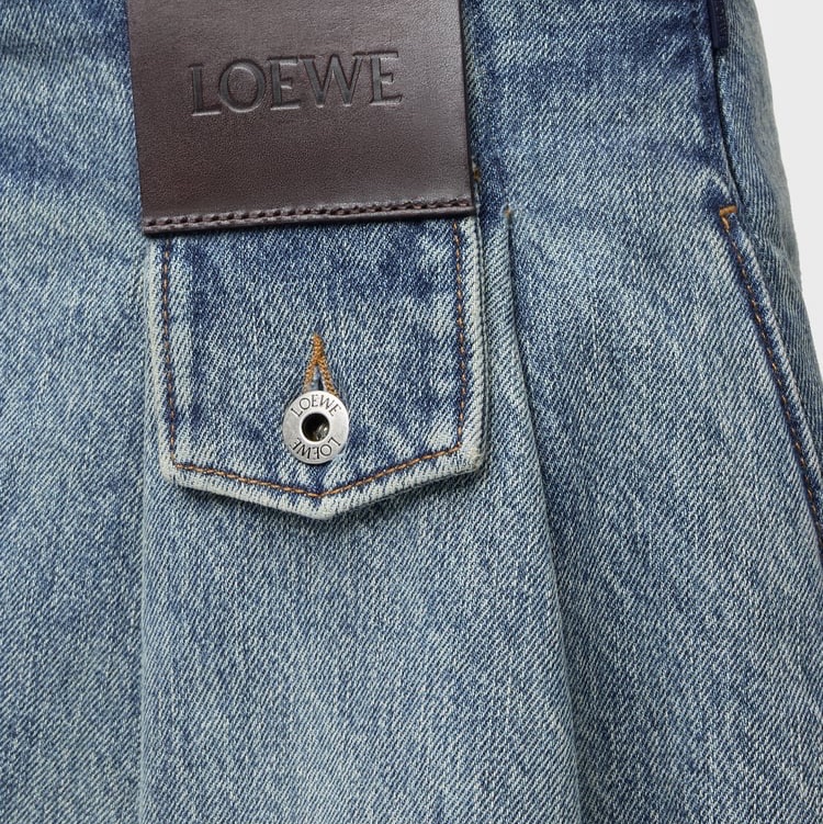 Loewe 女士 牛仔迷你裙FR-34 FR-36 FR-38 FR-40碼-1