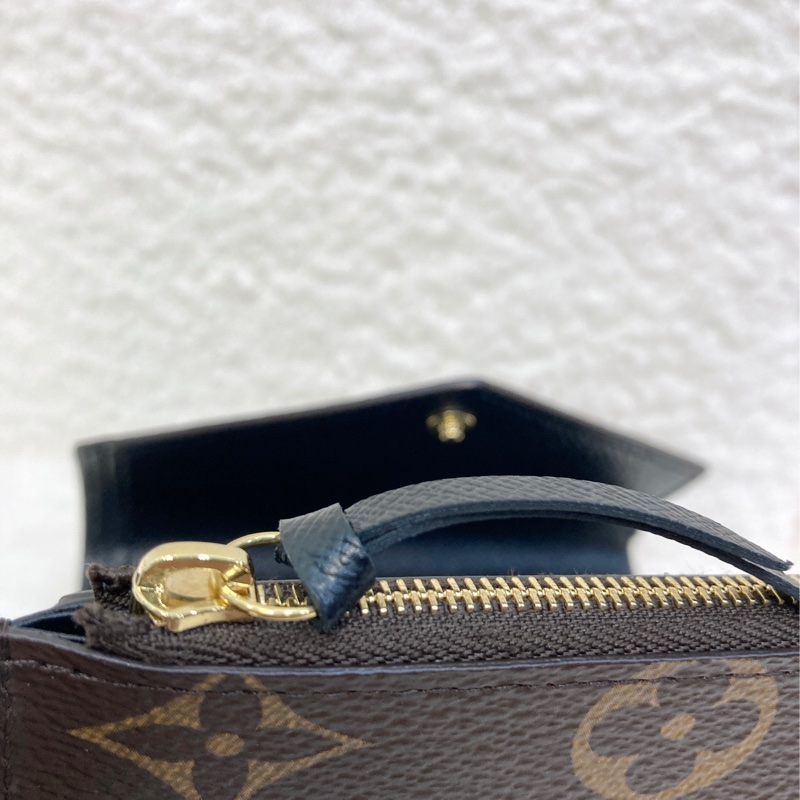 Louis Vuitton 路易威登 Victorine短夾 Monogram老花拚色三折短夾 金釦零錢短夾 M81557-12