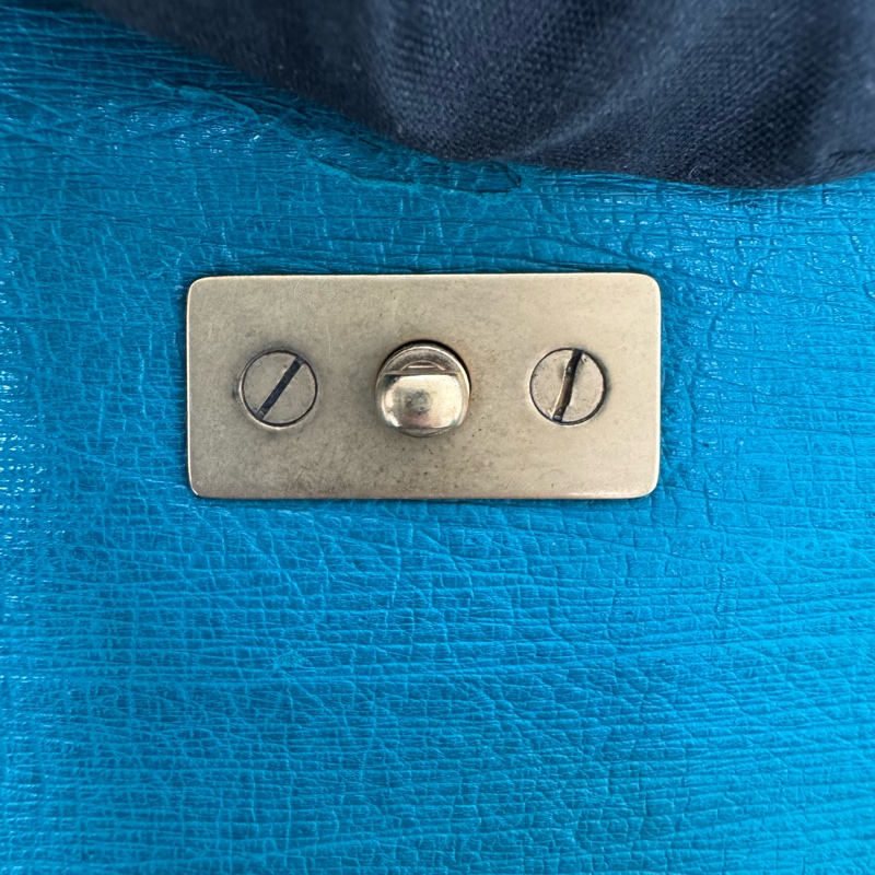 Gucci 竹節細節鴕鳥皮肩背包-9