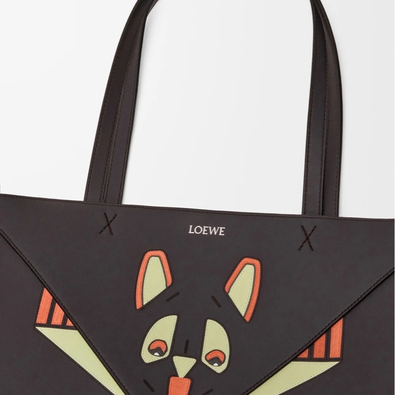 Loewe 女士 LOEWE x Louis Wain 單肩包均碼碼中號、25.5cm*14.5cm*31.5cm-1