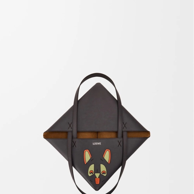 Loewe 女士 LOEWE x Louis Wain 單肩包均碼碼中號、25.5cm*14.5cm*31.5cm-2