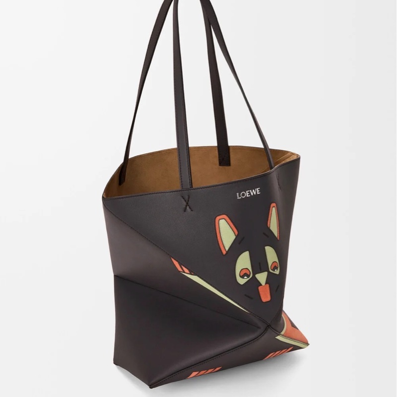 Loewe 女士 LOEWE x Louis Wain 單肩包均碼碼中號、25.5cm*14.5cm*31.5cm-7