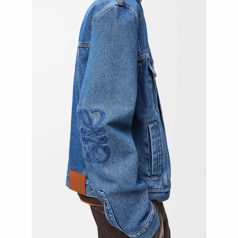 Loewe 男士 長袖牛仔外套IT-42 IT-46 IT-48 IT-50 IT-52碼-3