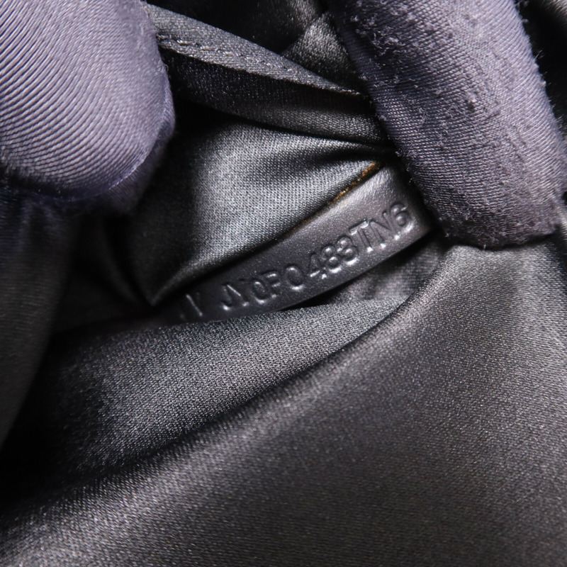 Valentino 帆布/牛皮皮革Clutch銀扣手拿包-8