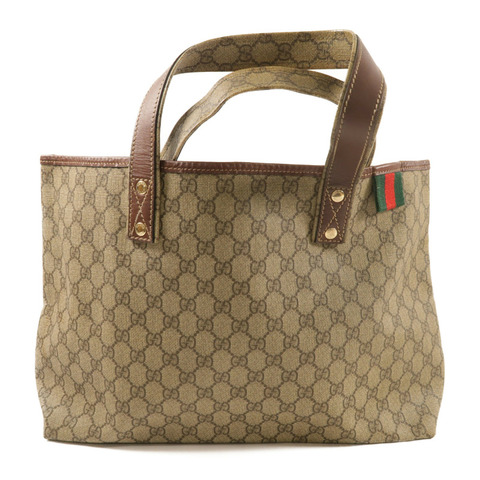 GUCCI 塗層帆布Tote bag金扣手挽袋
