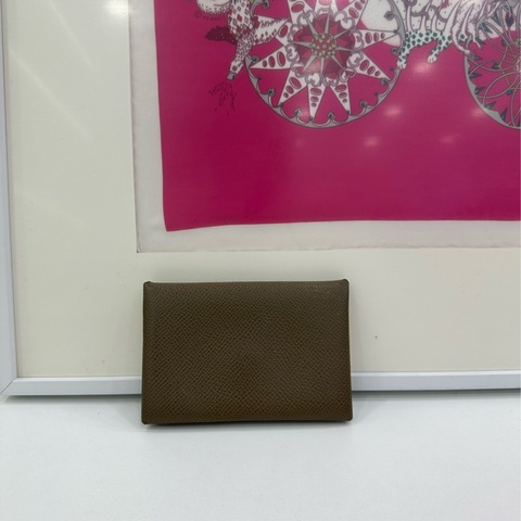 Hermes愛馬仕Calvi卡包，Epsom小牛皮，尺寸10×7cm