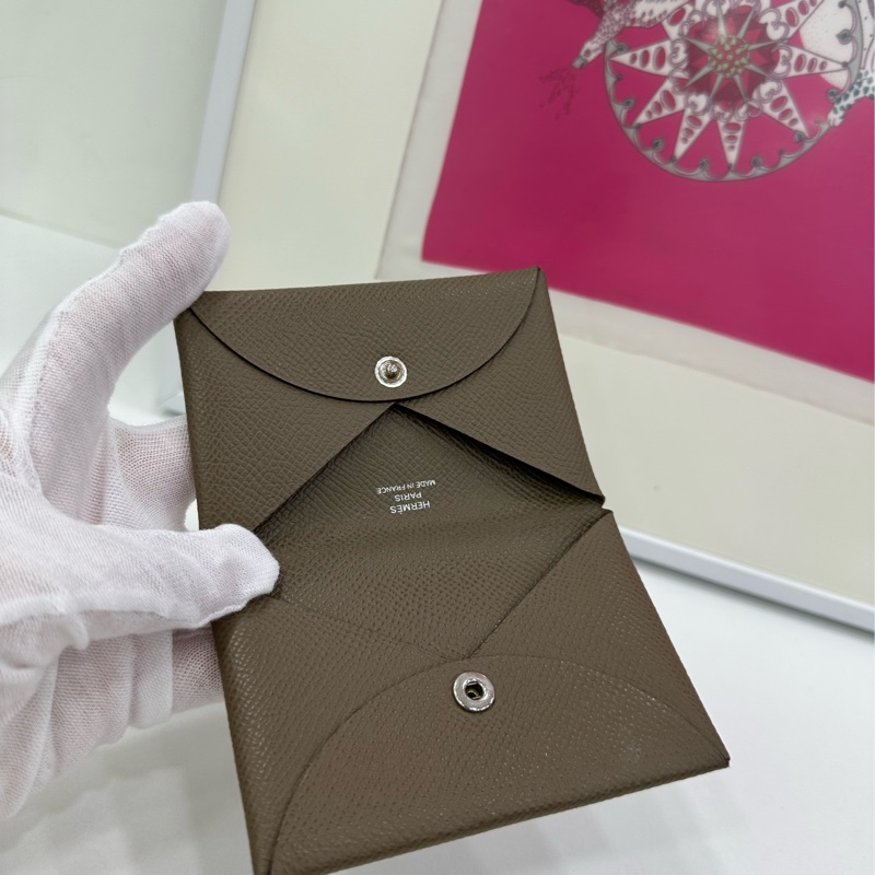 Hermes愛馬仕Calvi卡包，Epsom小牛皮，尺寸10×7cm-5