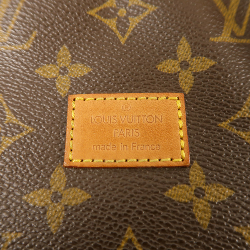 LOUIS VUITTON Monogram Saumur 30金扣肩背袋棕色-5
