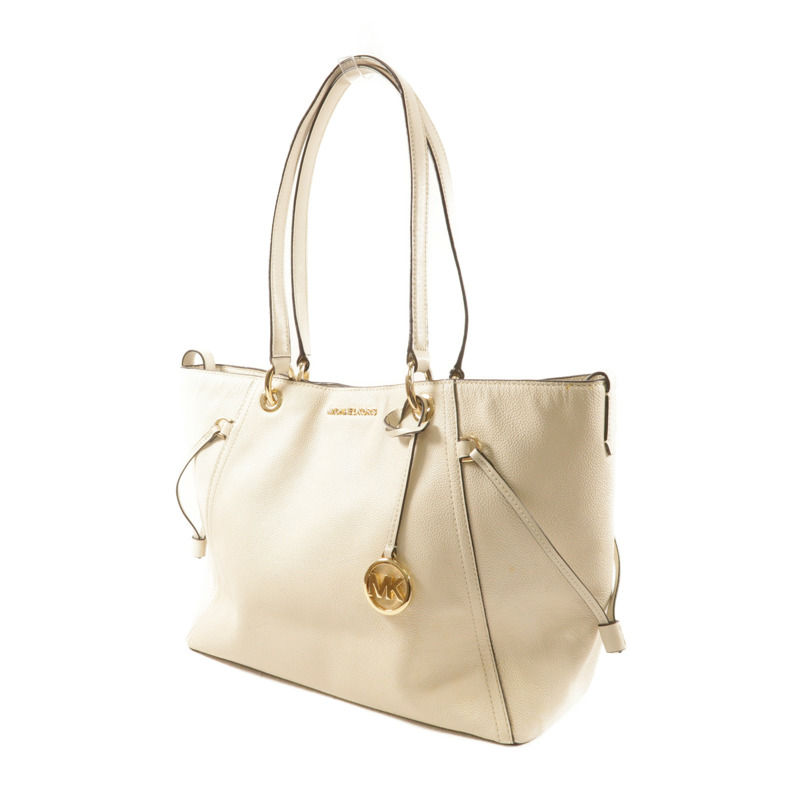 Michael Kors 牛皮皮革Tote Bag金扣手挽袋-2