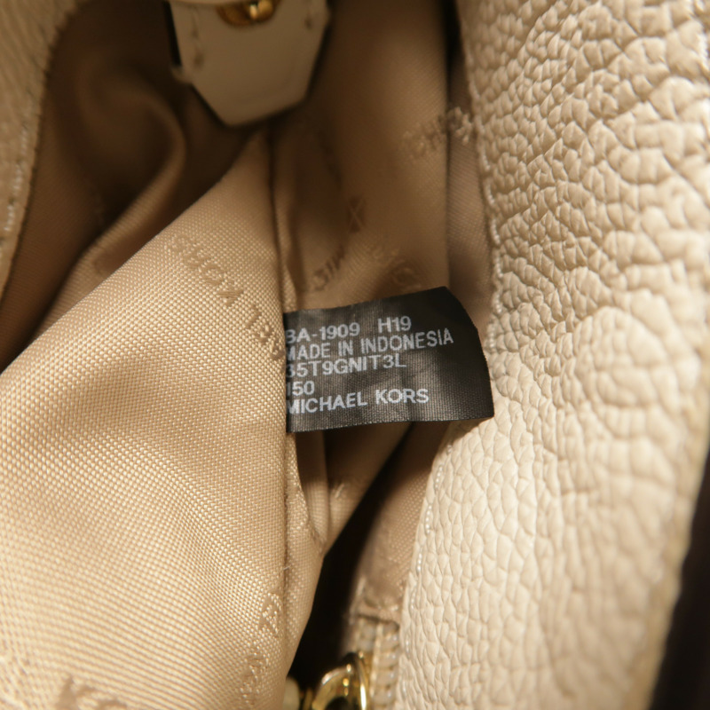 Michael Kors 牛皮皮革Tote Bag金扣手挽袋-5