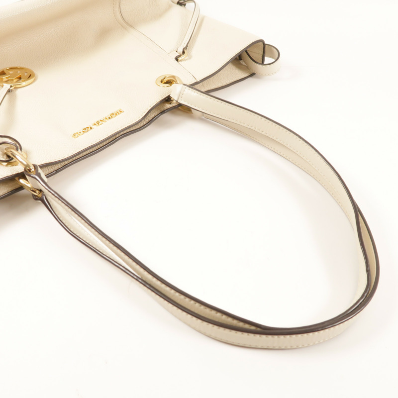 Michael Kors 牛皮皮革Tote Bag金扣手挽袋-6