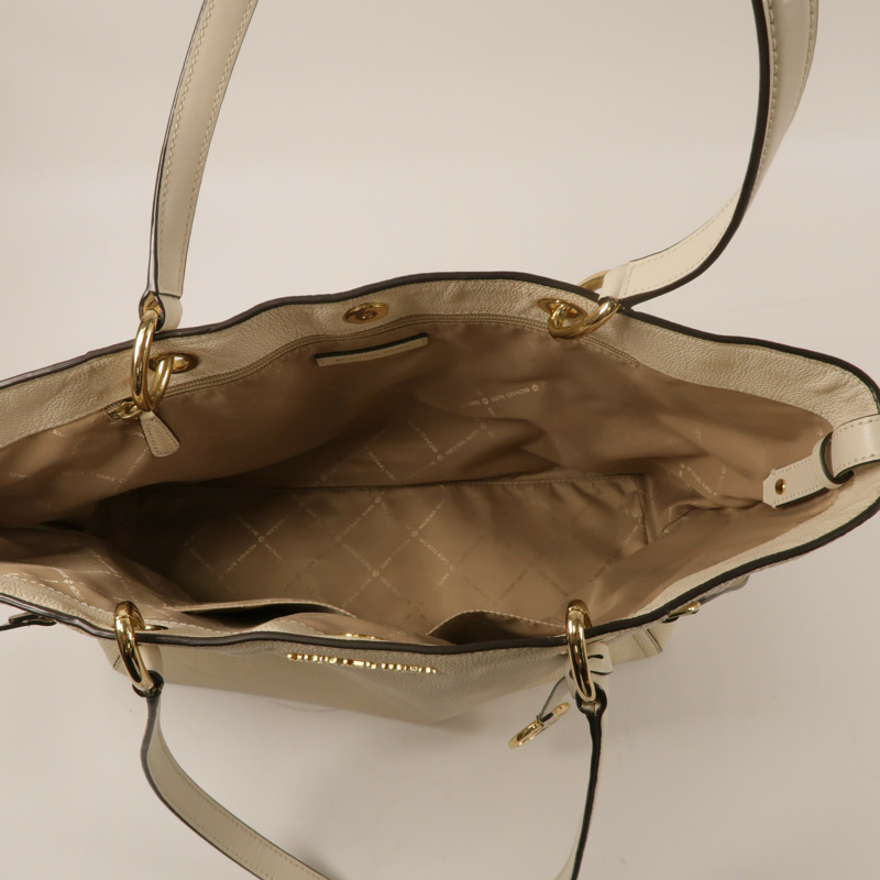 Michael Kors 牛皮皮革Tote Bag金扣手挽袋-17