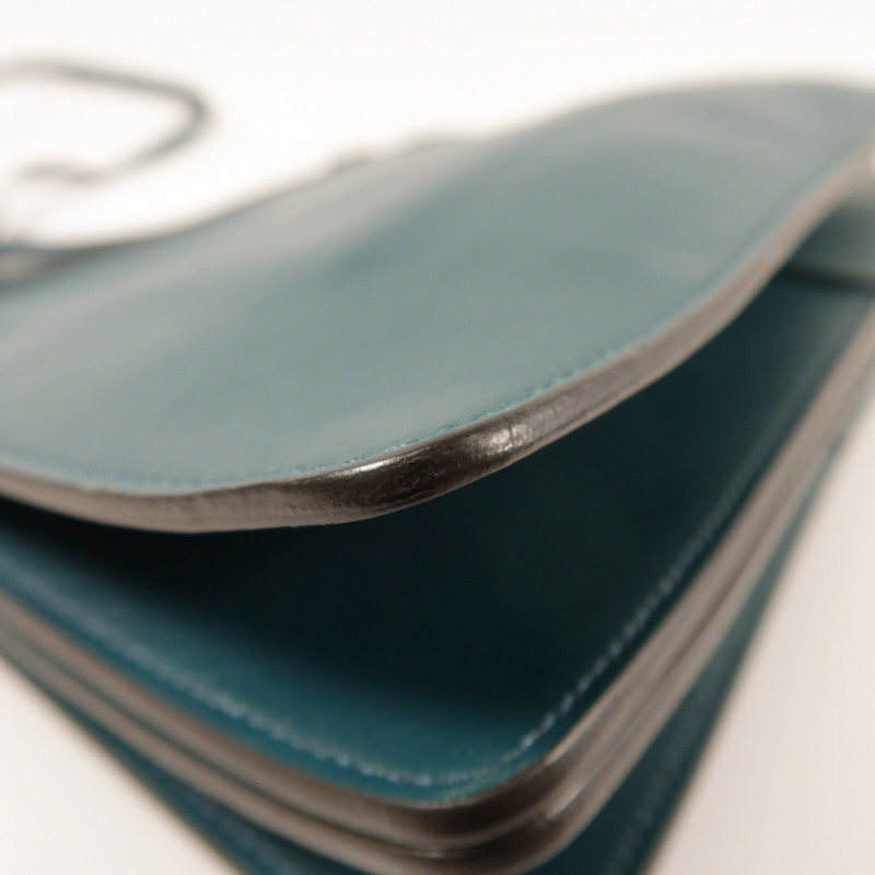 Chloe 牛皮皮革Faye金扣肩背袋-11