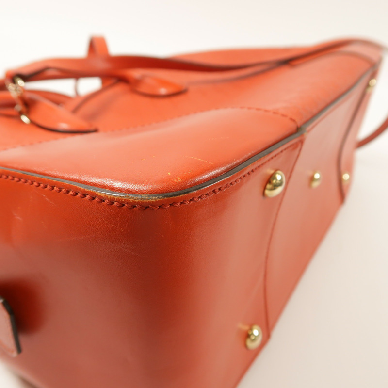 GUCCI 牛皮皮革2 Way Shoulder銀扣手挽肩背兩用袋-11