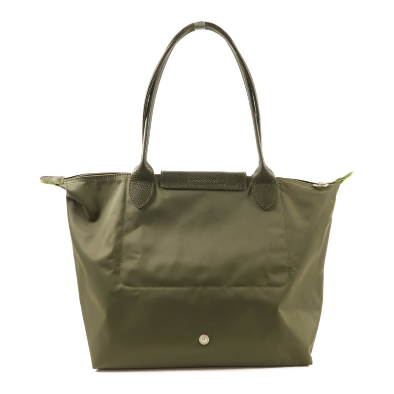 Longchamp 尼龍Handbag銀扣手挽袋-1
