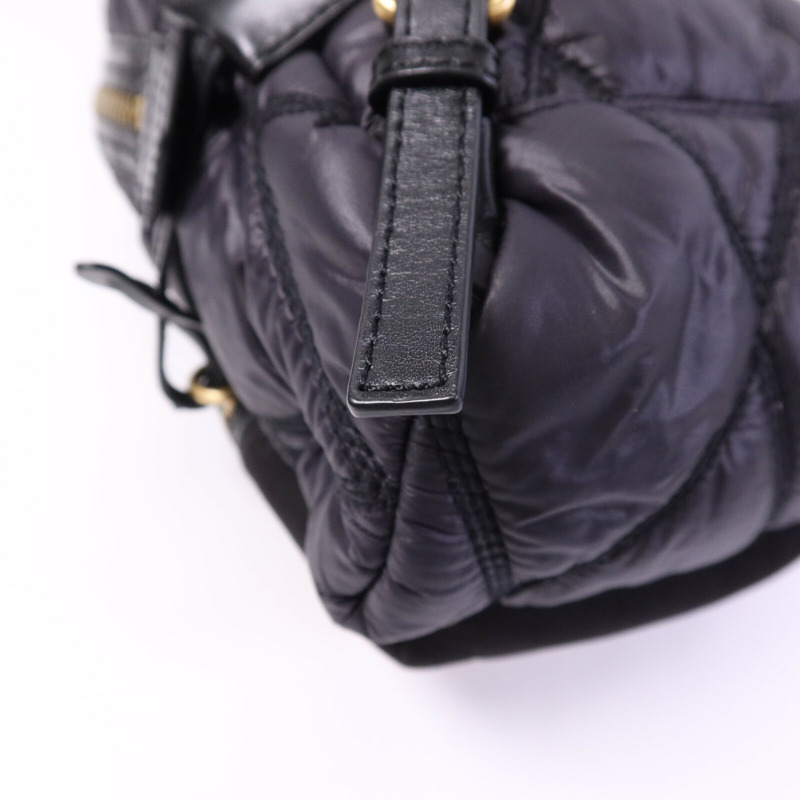 MOSCHINO 尼龍Backpack金扣背包-12