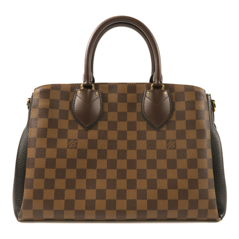LOUIS VUITTON Damier Normandy金扣手挽肩背兩用袋-1