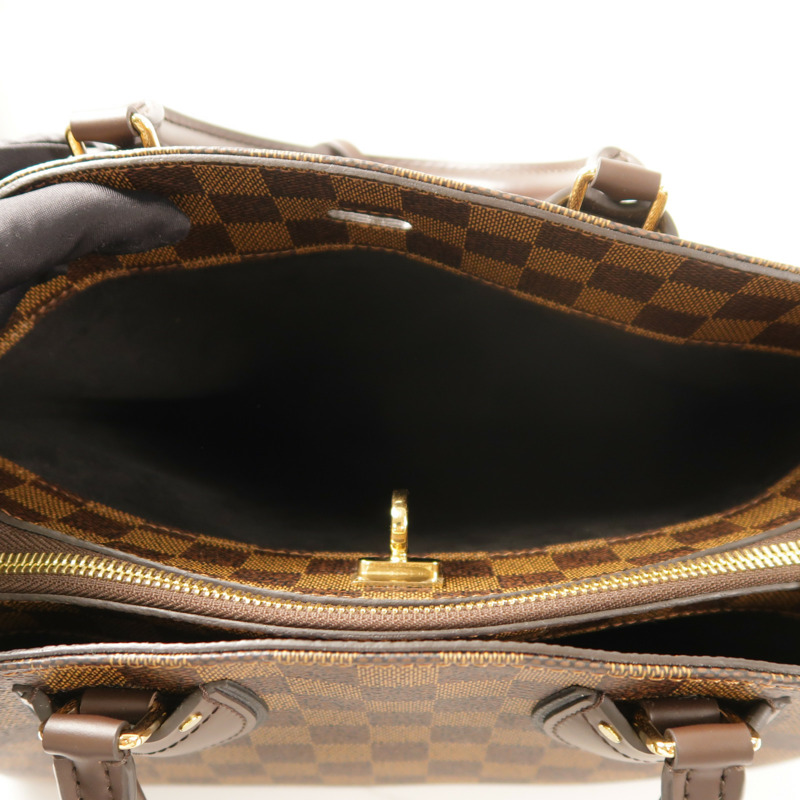 LOUIS VUITTON Damier Normandy金扣手挽肩背兩用袋-6